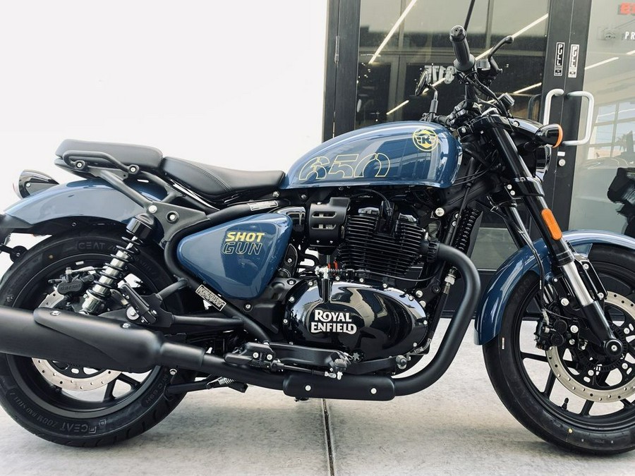 2024 Royal Enfield Shotgun 650 Plasma Blue