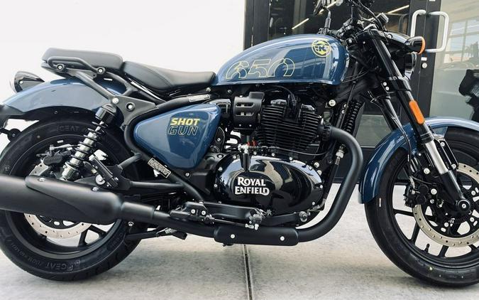 2024 Royal Enfield Shotgun 650 Plasma Blue