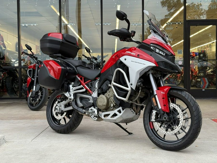 2021 Ducati Multistrada V4S Ducati Red / Alloy Wheels