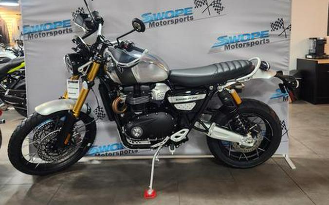 2023 Triumph Scrambler 1200 XE - Chrome / Matte Khaki Green