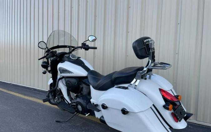 2019 Indian Motorcycle® Springfield® Dark Horse® White Smoke