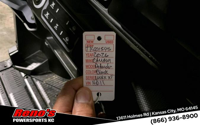 2026 Can-Am Defender MAX XT HD11 w/10.25 in INFOTAINMENT