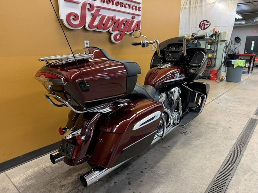 2022 Indian Pursuit Limited With Premium Package Maroon MetallicCrimso