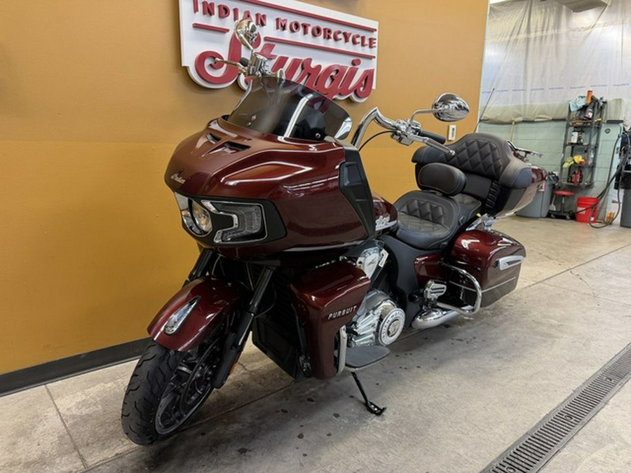 2022 Indian Pursuit Limited With Premium Package Maroon MetallicCrimso