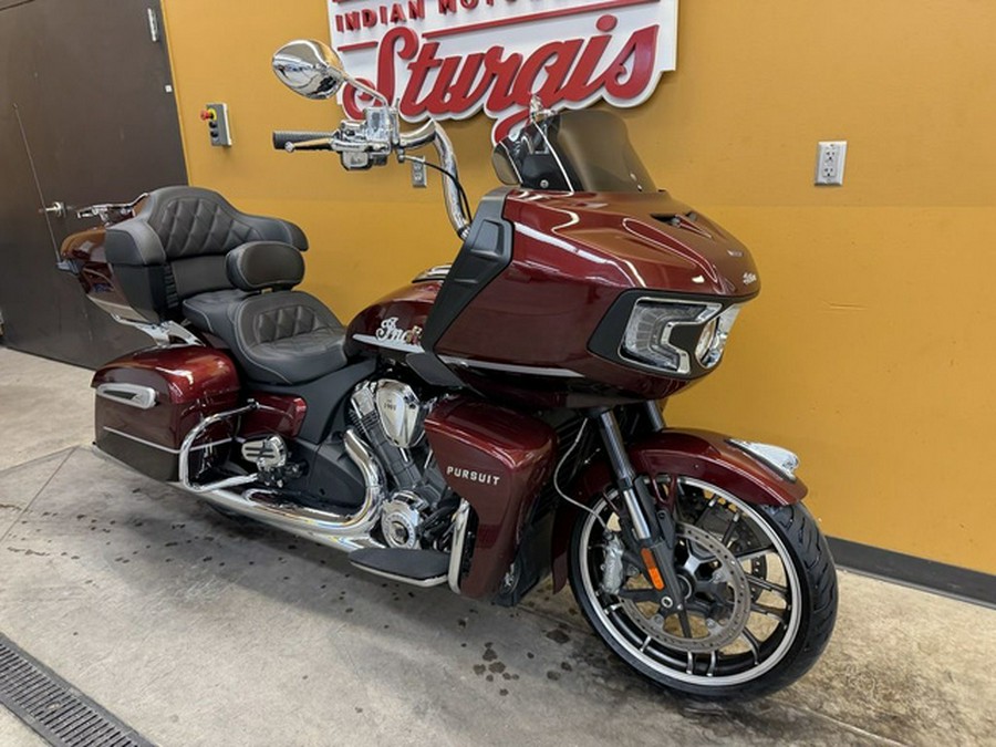 2022 Indian Pursuit Limited With Premium Package Maroon MetallicCrimso