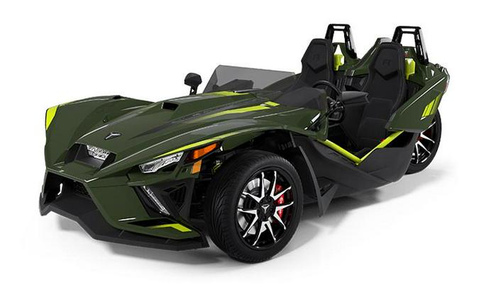 2024 Polaris Slingshot® Slingshot® R AutoDrive Army Green Flash