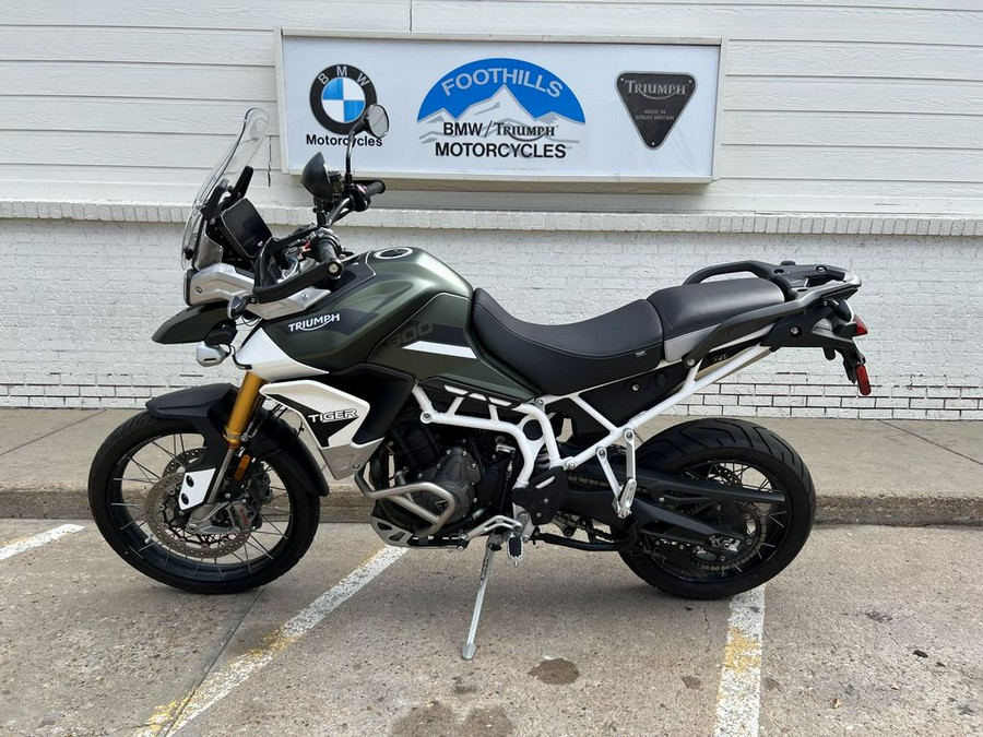 2022 Triumph Tiger 900 Rally Pro Matte Khaki Green