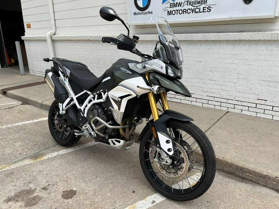 2022 Triumph Tiger 900 Rally Pro Matte Khaki Green