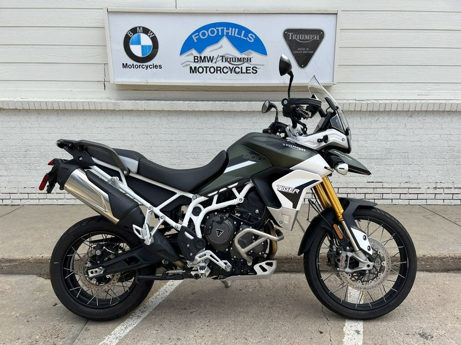 2022 Triumph Tiger 900 Rally Pro Matte Khaki Green