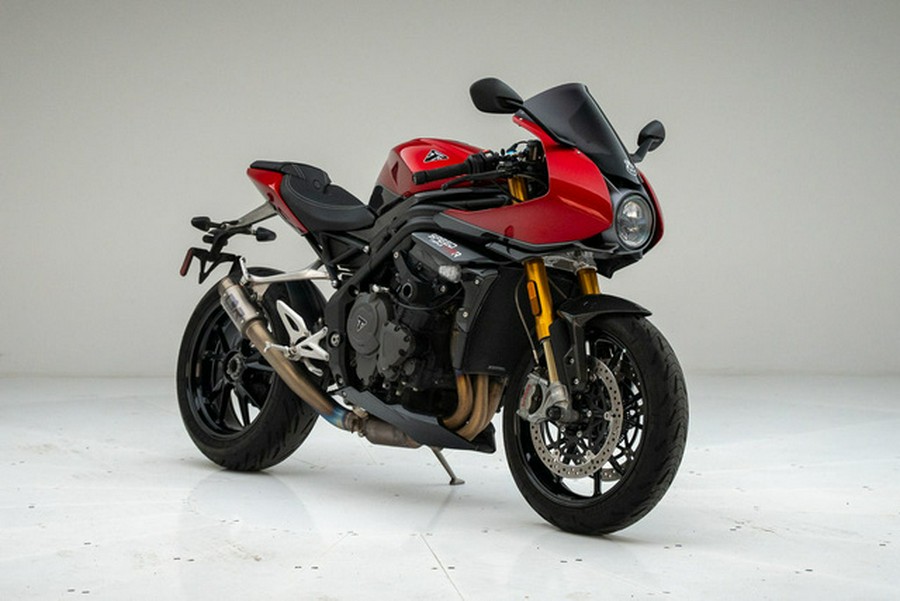 2023 Triumph Speed Triple 1200 RR Red Hopper Storm Grey