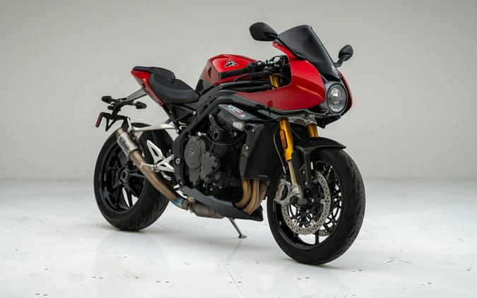 2023 Triumph Speed Triple 1200 RR Red Hopper Storm Grey