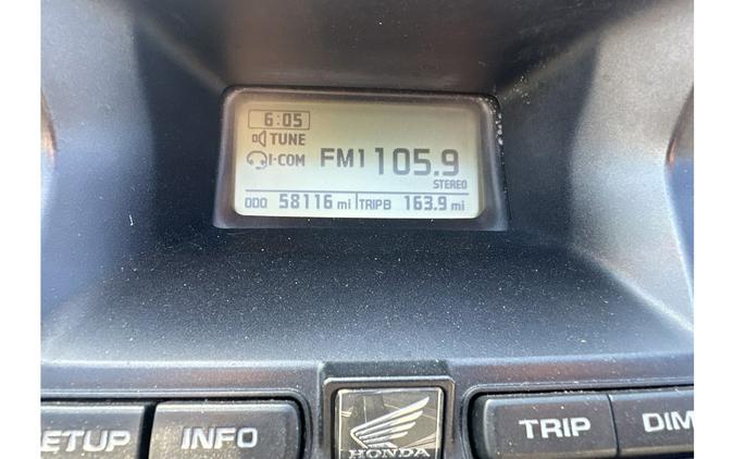 2012 Gold Wing Audio Comfort Navi XM - WHITE - Honda