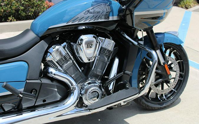 2026 Indian Motorcycle® Challenger® Limited 112 w/PowerBand Audio Storm Blue with Black Metallic