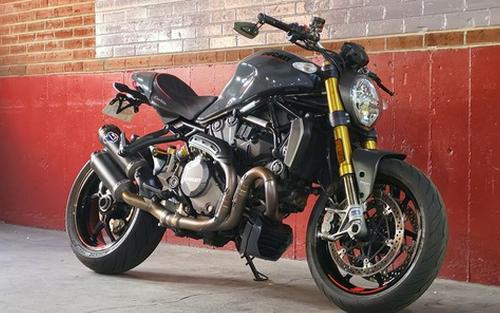 2017 Ducati Monster 1200 S Liquid Concrete Grey