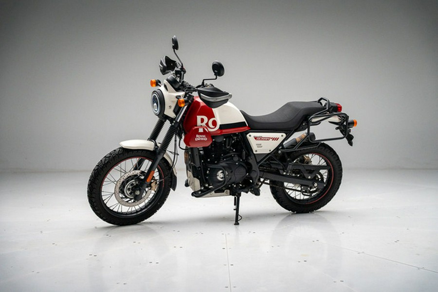 2023 Royal Enfield Scram 411 White Flame