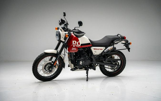 2023 Royal Enfield Scram 411 White Flame