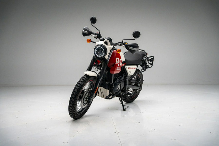 2023 Royal Enfield Scram 411 White Flame