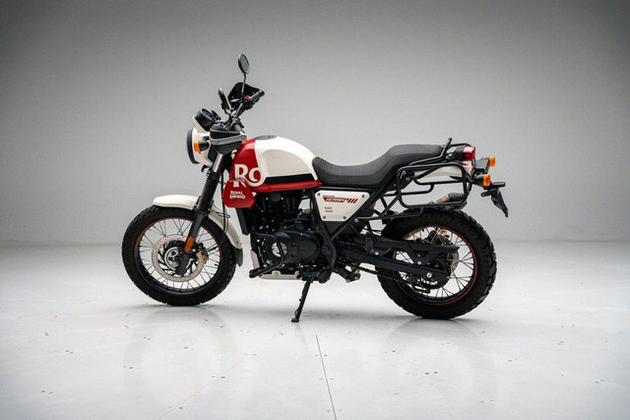 2023 Royal Enfield Scram 411 White Flame