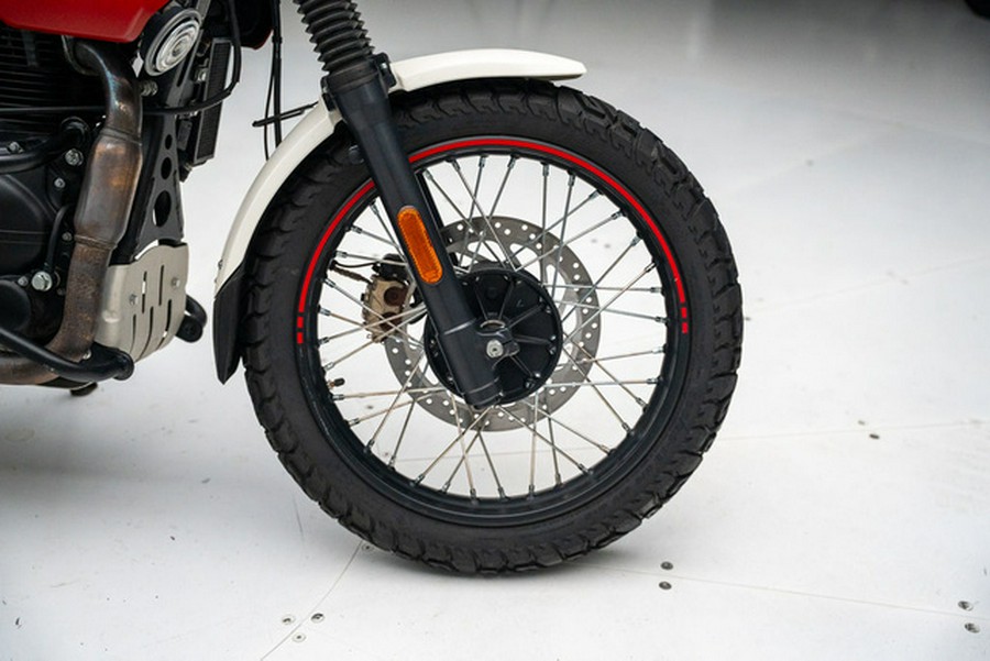 2023 Royal Enfield Scram 411 White Flame