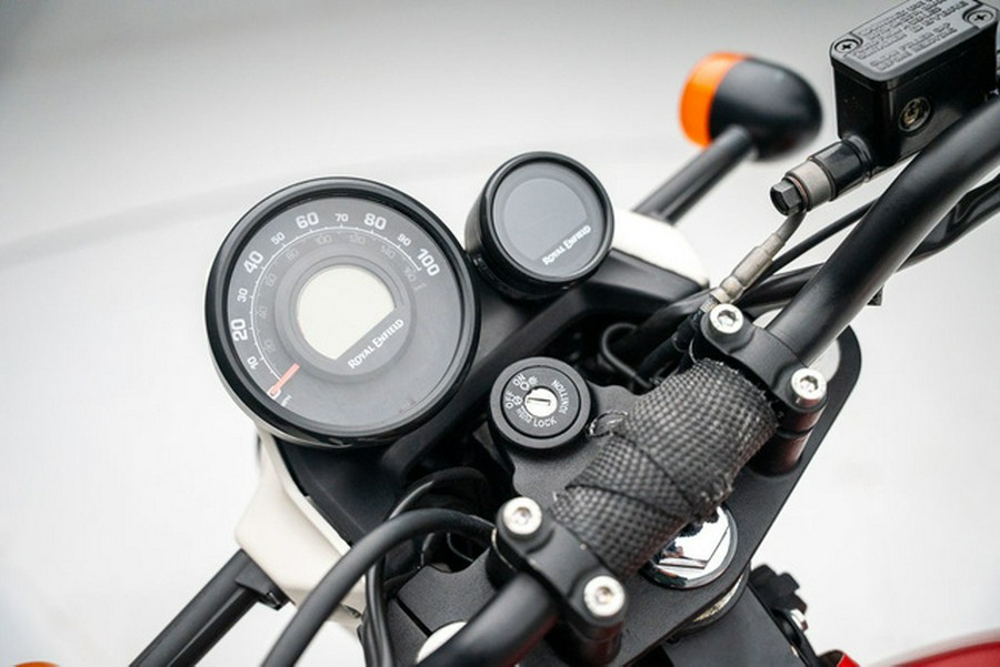 2023 Royal Enfield Scram 411 White Flame