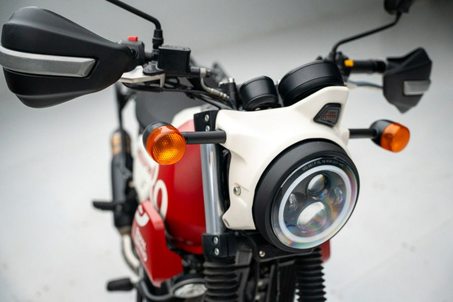 2023 Royal Enfield Scram 411 White Flame