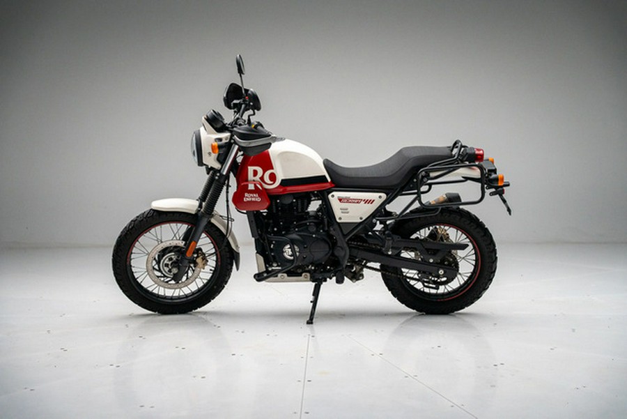2023 Royal Enfield Scram 411 White Flame