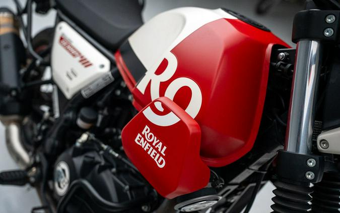 2023 Royal Enfield Scram 411 White Flame