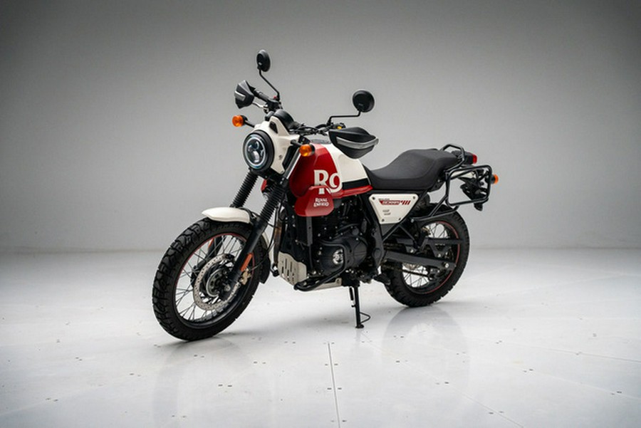 2023 Royal Enfield Scram 411 White Flame