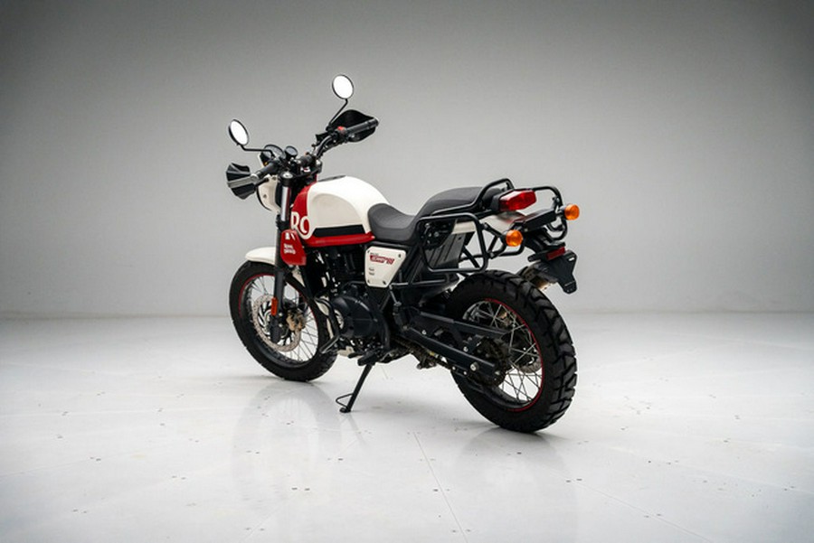 2023 Royal Enfield Scram 411 White Flame