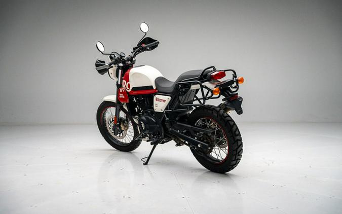 2023 Royal Enfield Scram 411 White Flame