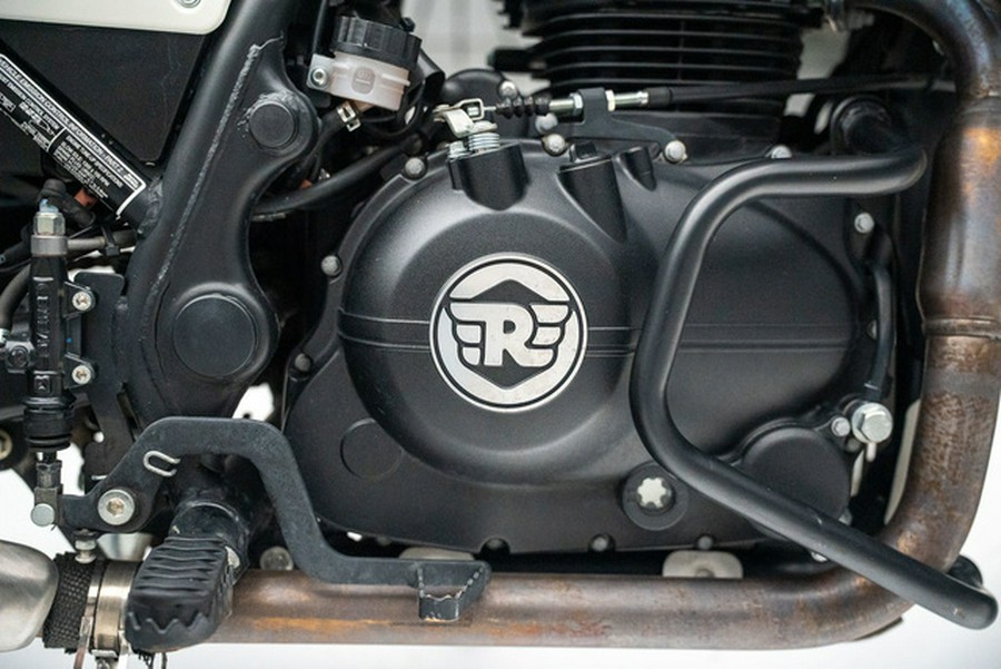 2023 Royal Enfield Scram 411 White Flame