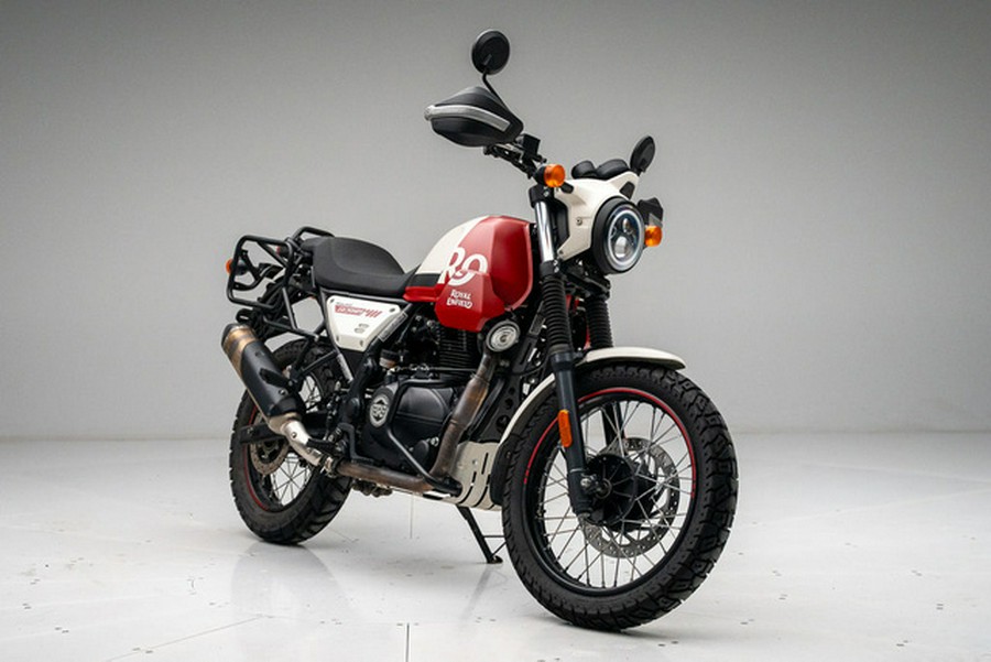 2023 Royal Enfield Scram 411 White Flame