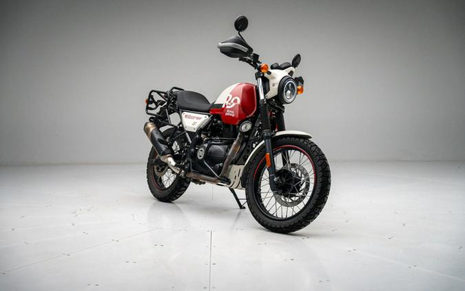 2023 Royal Enfield Scram 411 White Flame