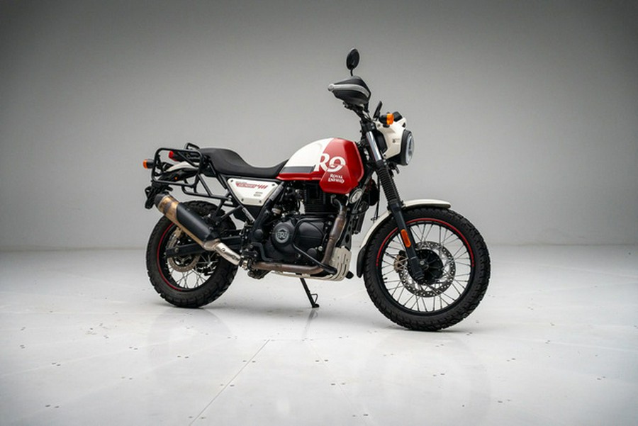 2023 Royal Enfield Scram 411 White Flame