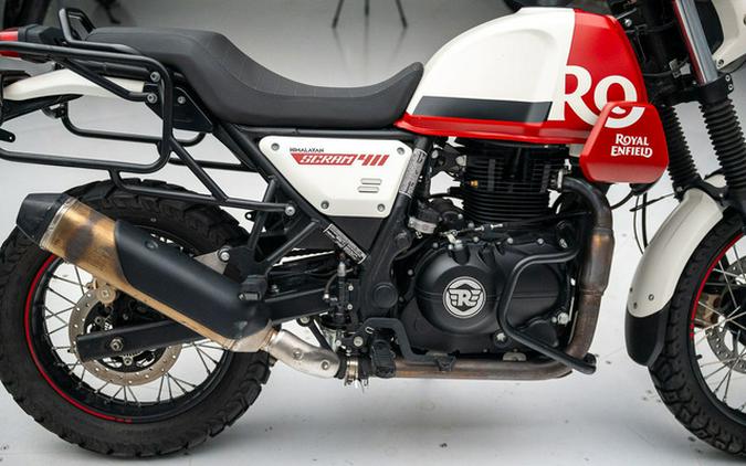 2023 Royal Enfield Scram 411 White Flame