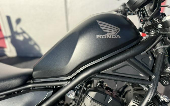 2026 Honda Rebel 300 E-Clutch Matte Black Metallic