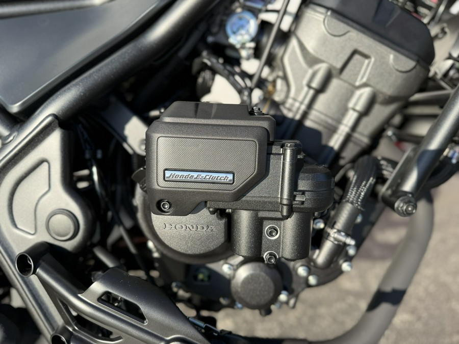 2026 Honda Rebel 300 E-Clutch Matte Black Metallic