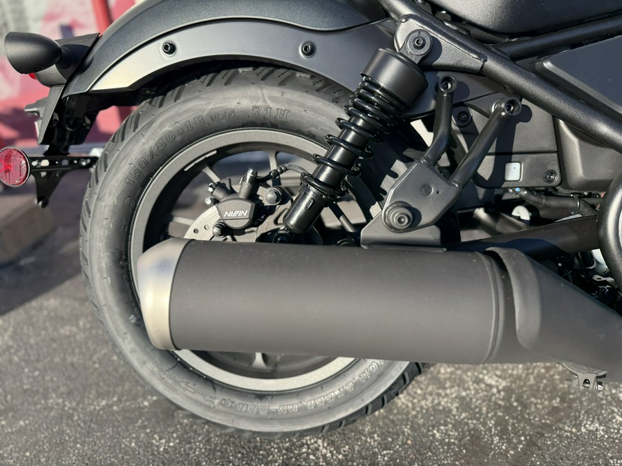 2026 Honda Rebel 300 E-Clutch Matte Black Metallic