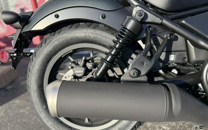 2026 Honda Rebel 300 E-Clutch Matte Black Metallic