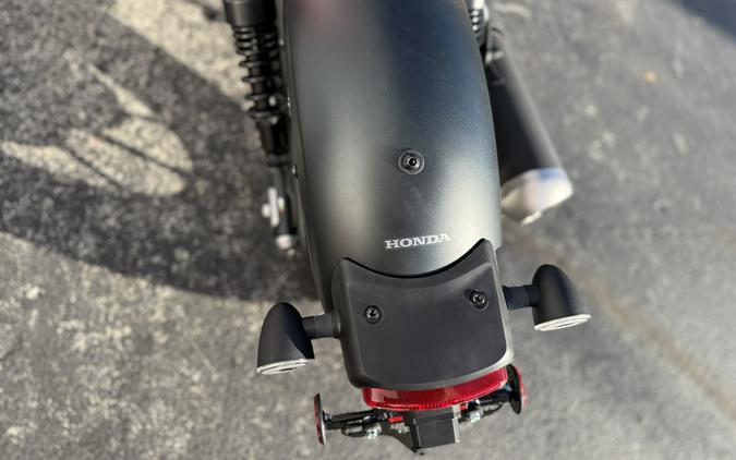 2026 Honda Rebel 300 E-Clutch Matte Black Metallic