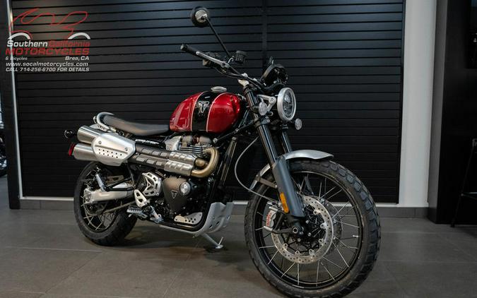 2023 Triumph Scrambler 1200 XC Carnival Red / Jet Black