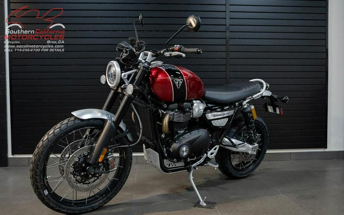 2023 Triumph Scrambler 1200 XC Carnival Red / Jet Black