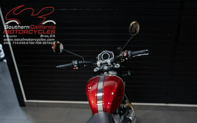 2023 Triumph Scrambler 1200 XC Carnival Red / Jet Black