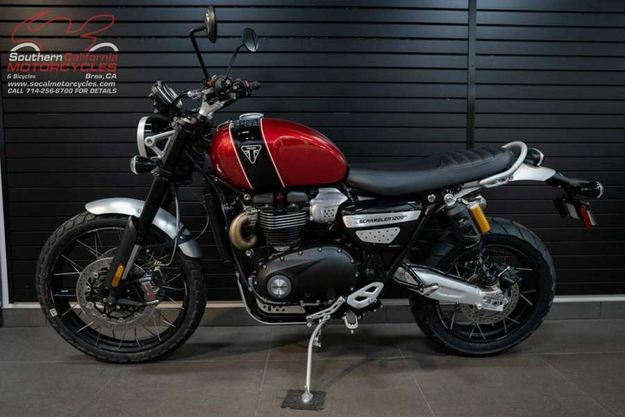 2023 Triumph Scrambler 1200 XC Carnival Red / Jet Black