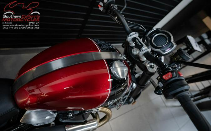 2023 Triumph Scrambler 1200 XC Carnival Red / Jet Black