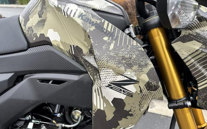 2026 Kawasaki Z125 PRO Cypher Camo Beige