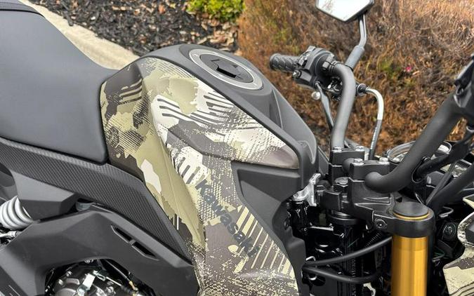 2026 Kawasaki Z125 PRO Cypher Camo Beige