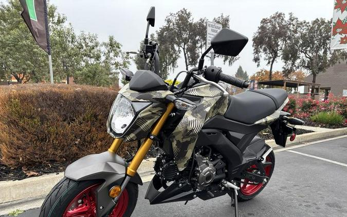 2026 Kawasaki Z125 PRO Cypher Camo Beige