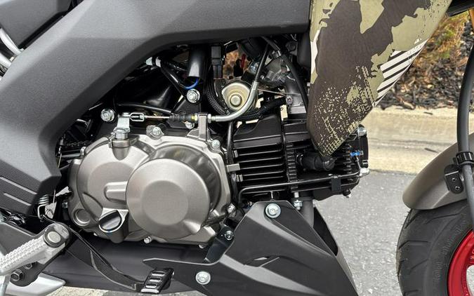 2026 Kawasaki Z125 PRO Cypher Camo Beige
