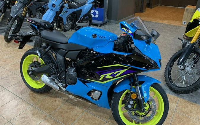 2026 YZF-R7 - Breaker Cyan/ Raven - Yamaha